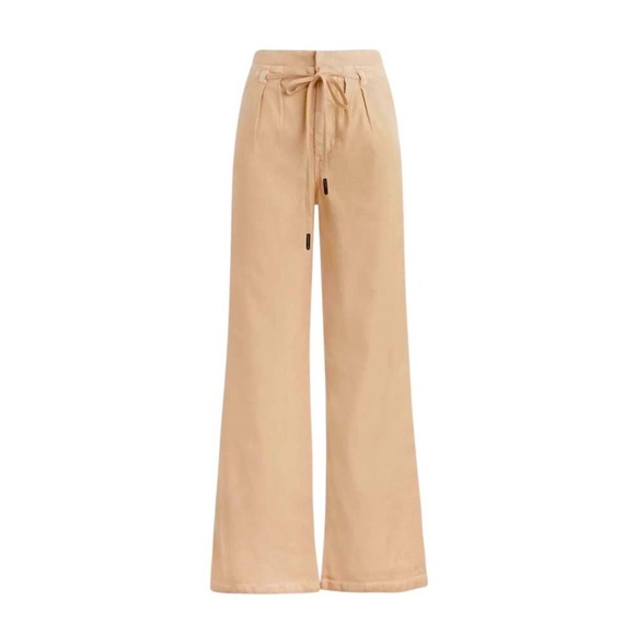 FAVORITE DAUGHTER Pants - New Favorite Daughter linen wide leg pants in warm sand (beige) - Small
